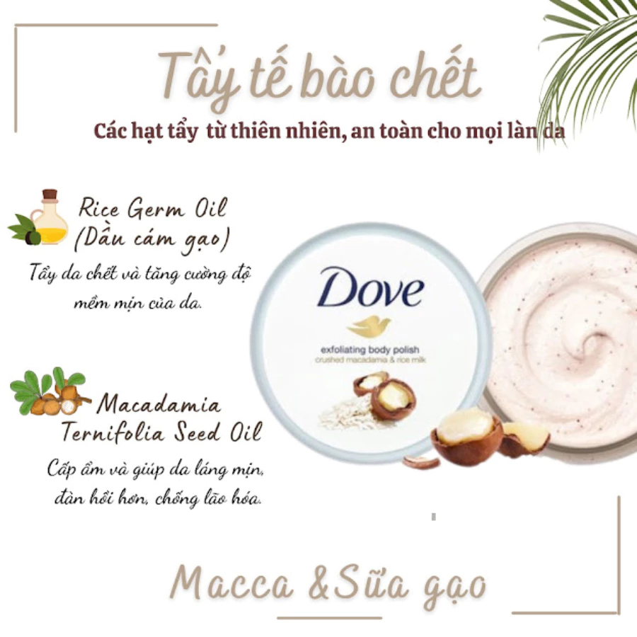 Tẩy Tế Bào Chết Toàn Thân DOVE Exfoliating Body Polish  - Ever Queen