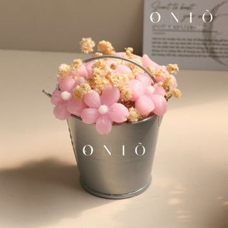 Hoa sáp thơm tone màu ngẫu nhiên, Quà tặng sinh nhật, quà tặng tốt nghiệp - Little Garden - ONIÕ