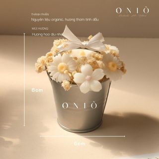 Hoa sáp thơm tone màu ngẫu nhiên, Quà tặng sinh nhật, quà tặng tốt nghiệp - Little Garden - ONIÕ