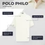 Áo polo nam cao cấp PHILO, chất liệu mới CVC Diamond, thanh lịch sang trọng - POLOMANOR