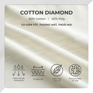 [NEW T6] Áo polo nam cao cấp PHILO, chất liệu mới CVC Diamond, thanh lịch sang trọng - POLOMANOR