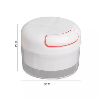 Máy Xay Tỏi Ớt Kéo Tay Mini Đa Năng - Dụng Cụ Xay Tỏi, Ớt, Hành, Gừng, Rau Củ Không Cần Điện Lưỡi Dao Inox Siêu Sắc