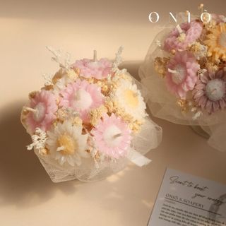 Hoa sáp thơm tone màu ngẫu nhiên, Hương thơm tinh dầu, quà tặng sinh nhật, quà tặng tốt nghiệp - Tulle Bloom - ONIÕ