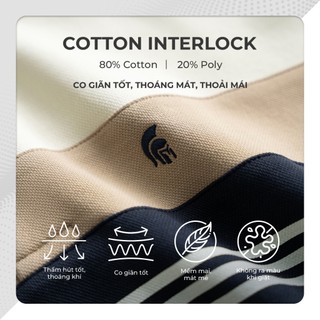 [NEW T6] Áo polo nam cao cấp DALE, vải cá sấu cotton interlock, thanh lịch - POLOMANOR