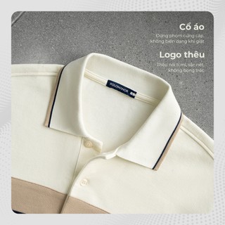 [NEW T6] Áo polo nam cao cấp DALE, vải cá sấu cotton interlock, thanh lịch - POLOMANOR