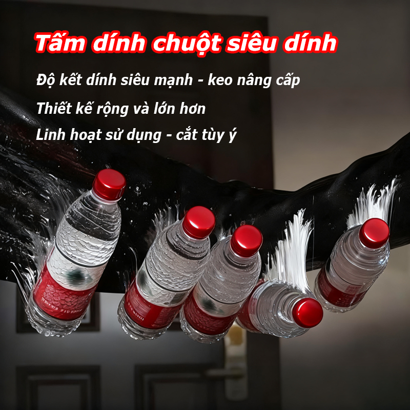 Keo Dính Chuột Siêu Dính Khổ Lớn - Bẫy Chuột Cống, Nhà Kho - An Toàn, Không Độc Hại - Combo Tái Sử Dụng Nhiều Lần