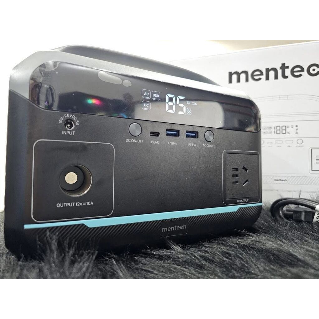 Trạm Sạc Di Động Mentech 300W MT300M1 | 204.8Wh AC 220V