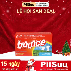 Giấy Thơm Quần Áo Bounce Mỹ Làm Thơm Quần Áo, Loại Bỏ Mùi Ẩm Mốc Và Chống Côn Trùng Hộp 80 Tờ
