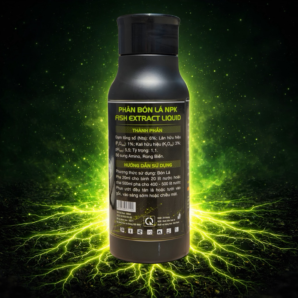 Phân Bón Lá Root Master chai 500ml pha 500 lít