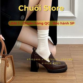 Giày oxford nữ da PU tổng hợp dệt vải đế cao su xinh xắn đáng yêu thuận tiện dễ mang
