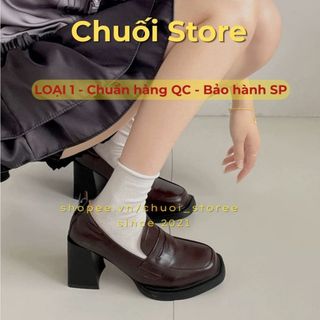 Giày oxford nữ da PU tổng hợp dệt vải đế cao su xinh xắn đáng yêu thuận tiện dễ mang