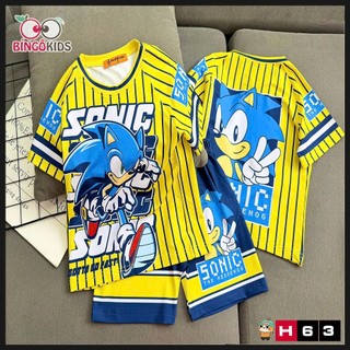 Bộ Thun Lạnh 3D Sonic – Spider-Man – Cực Chất Cho Bé Trai Hè Này