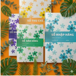 Sổ ghi chép, sổ bán hàng, sổ thu chi, sổ nhập xuất hàng hóa, A4 100-200 tờ in sẵn, giá rẻ