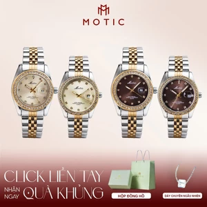 Đồng Hồ Đôi MOTIC 9850 – Set Đồng Hồ Cặp Nam Nữ, Thiết Kế Thanh Lịch - Sang Trọng