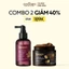 Combo 1 Nước dưỡng da đầu bồ kết 140ml + 1 Hũ Cà phê Đắk Lắk làm sạch da chết cơ thể Cocoon 200ml