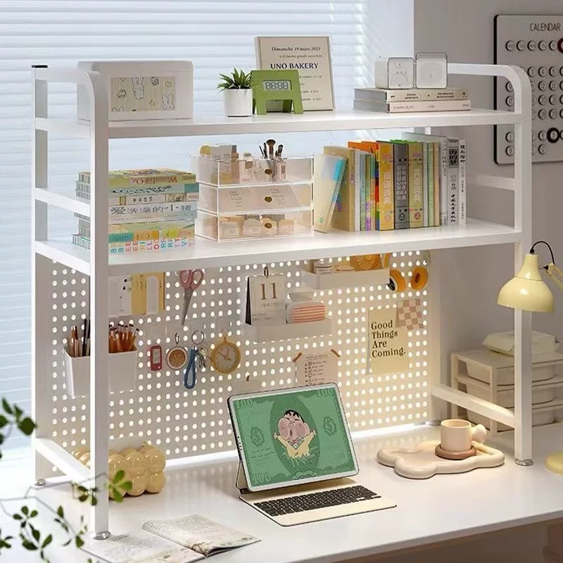 kệ để bàn Kệ Pegboard Treo Tường Đa Năng Tấm Lưới Đục Lỗ Đa Kích Cỡ Kệ Để Đồ Vách Ngăn Gắn Tường Cho Phòng Gaming Ký Túc | BigBuy360 - bigbuy360.vn