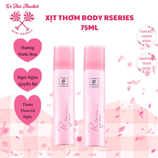 Xịt thơm body Thái Lan Hương nước hoa Rseries Thái Lan - 75ml - CÔ THƯ MARKET