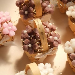 Hoa sáp thơm tone màu ngẫu nhiên, Quà tặng sinh nhật, quà tặng tốt nghiệp - Mini Bloom - ONIÕ