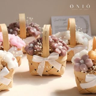 Hoa sáp thơm tone màu ngẫu nhiên, Quà tặng sinh nhật, quà tặng tốt nghiệp - Mini Bloom - ONIÕ