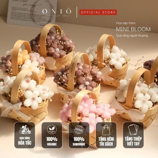 Hoa sáp thơm tone màu ngẫu nhiên, Quà tặng sinh nhật, quà tặng tốt nghiệp - Mini Bloom - ONIÕ