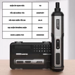 Máy vặn vít bắt siết bắn đinh ốc mini dùng pin bộ dụng cụ vít tô vít tua vít tuốc nơ dùng sửa laptop, máy tính — ảnh 5