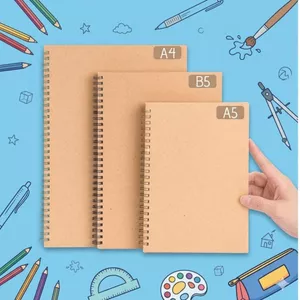 Sổ tay vẽ chì - Sketchbook - sổ phác thảo gáy lò xo A6 A5 A4 A3DL 100gsm 100 trang (ngang dọc )