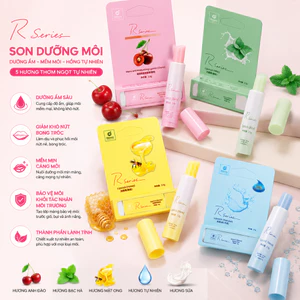 🔍 Son Dưỡng Môi Rsarias | Dưỡng Ẩm | Môi Căng Bóng | Giảm Khô Nứt | Mềm Mịn