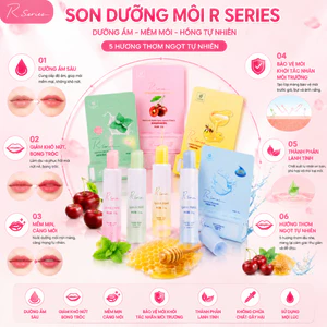 🌙 Rsarias Lip Care – Dưỡng Môi Ban Ngày & Ban Đêm, Giữ Môi Luôn Mềm Mại