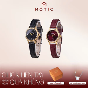 Đồng Hồ Nữ MOTIC 3631L Dây Da – Thiết Kế Thanh Lịch, Thời Trang Dễ Phối Đồ