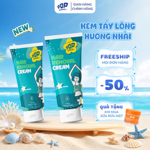 Kem Tẩy Lông Pop Pinkee - Nhẹ Dịu, Tẩy Lông Êm Ái