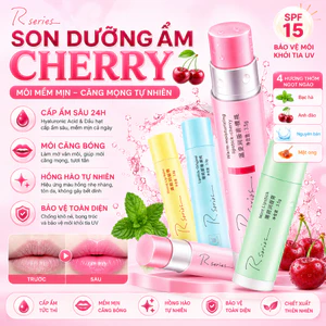 Son Dưỡng R-Series – Dưỡng Ẩm、Chống Nứt Nẻ、Mềm Mịn、Hương Thơm 24H, Hương Dịu Nhẹ, Nhẹ Mỏng Phù Hợp Mọi Loại Da