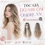 TÓC NGUYÊN ĐẦU NHUỘM NÂU, VÀNG KIM SIÊU TÂY HÌNH THẬT TẶNG LƯỚI TRÙM