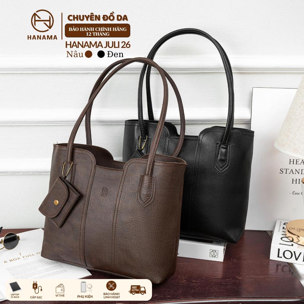 [MỞ BÁN_HANAMA]_TÚI ĐEO VAI Hanama vintage Juli 26 túi đeo vai đựng vừa A4 - laptop 15 inch | BigBuy360 - bigbuy360.vn