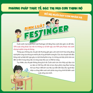 Sách - Định Luật Festinger - Cẩm Nang Giúp Trẻ Kiểm Soát Cảm Xúc