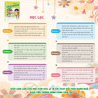 Sách - Định Luật Festinger - Cẩm Nang Giúp Trẻ Kiểm Soát Cảm Xúc