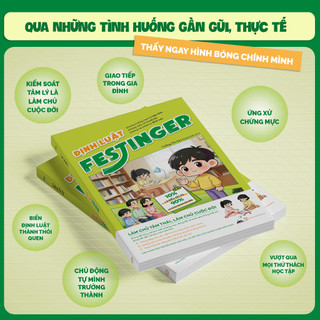 Sách - Định Luật Festinger - Cẩm Nang Giúp Trẻ Kiểm Soát Cảm Xúc