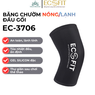 Bộ gối chườm nóng lạnh đầu gối ECOFIT, hỗ trợ phục hồi cơ bắp sau chơi thể thao, vận động, sau phẫu thuật