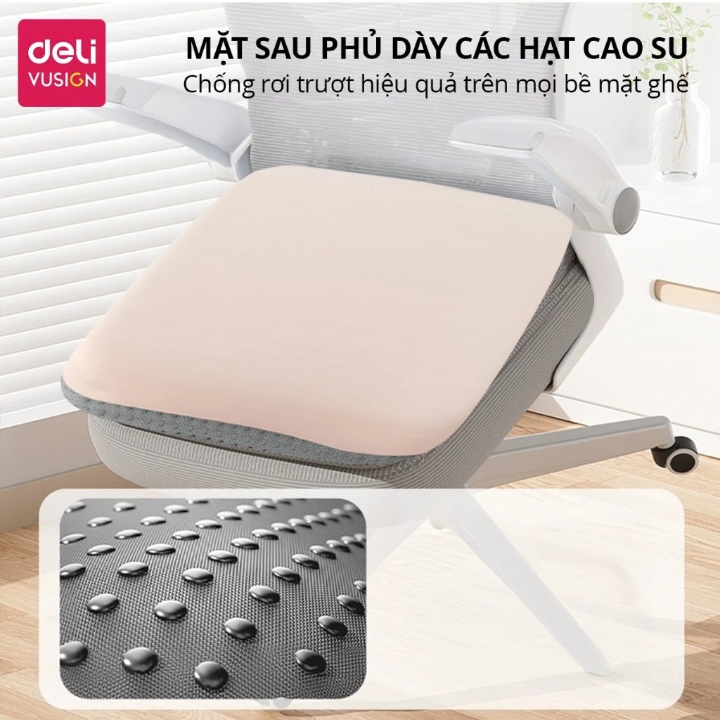 [SVIP] Đệm Lót Ghế Deli Êm Ái, Đàn Hồi Chất Liệu Mút Hoạt Tính, Nệm Ngồi Văn Phòng Chống Đau Xương Cụt, Giảm Ê Mông