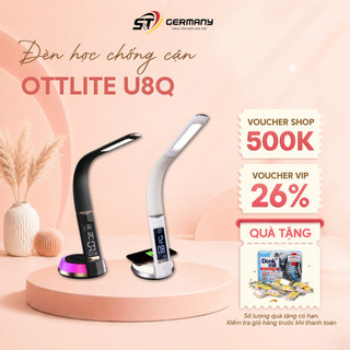 Đèn học chống cận OTTLITE U8Q , 3 chế độ màu, thiết kế cổ ngỗng linh hoạt, tiện lợi, bảo vệ mắt GST HCM