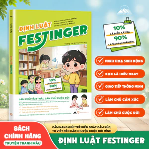 Sách - Định Luật Festinger - Làm Chủ Tâm Thái, Làm Chủ Cuộc Đời