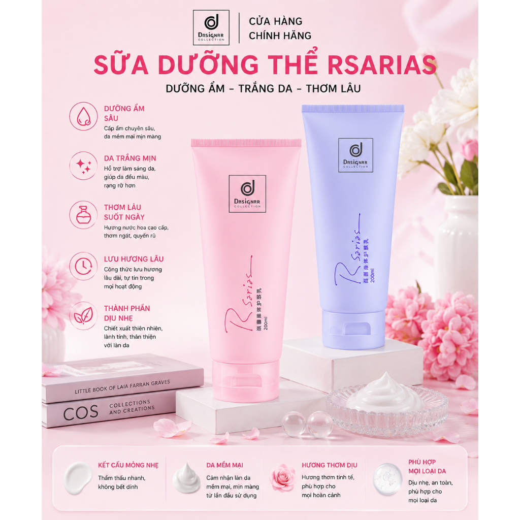 🎁 Combo 10 Tuýp Rsarias – Quà Tặng Thiết Thực Cho Người Thân Và Bạn Bè