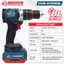 Máy khoan pin 13mm Bossun M21B-ID1390NBL - Máy khoan búa 3 chức năng đầu kẹp Autolock kim loại lực siết 90Nm