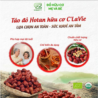 Táo đỏ hữu cơ C'LaVie chất lượng loại 1, quả size to, thơm ngon vượt trội