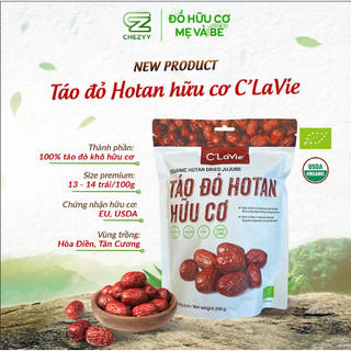 Táo đỏ hữu cơ C'LaVie chất lượng loại 1, quả size to, thơm ngon vượt trội