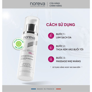 Noreva Trio White Mela Night Cream – kem dưỡng đêm hỗ trợ làm sáng và đều màu da