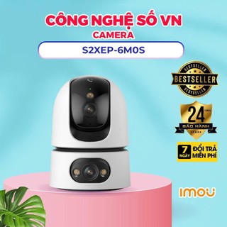 Camera Wifi 2 ống kính quay quét IMOU S2XEP-6M0S (6MP), S2XEP-10M0S (10MP) AI THÔNG MINH, ĐÀM THOẠI 2 CHIỀU - BH 2 năm