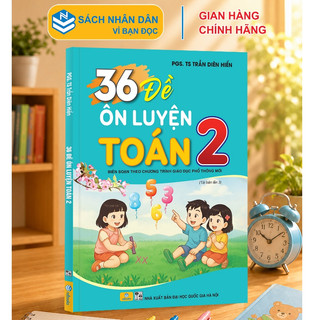 Sách - 36 Đề Ôn Luyện Toán 2 - Ndbooks