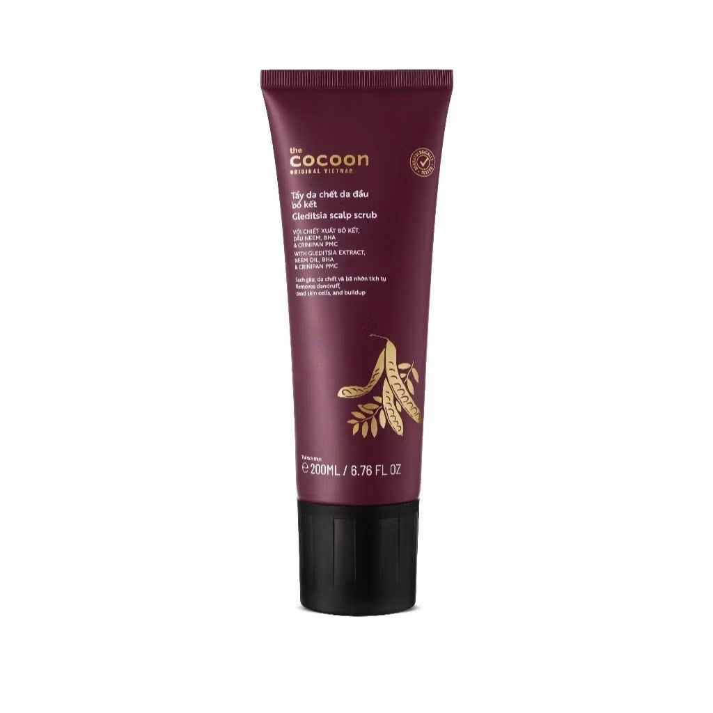 Tẩy da chết da đầu bồ kết Cocoon 200ml