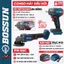 Combo Máy Siết Bulong Bossun BS-IW400N 400Nm + Thân Máy Mài Bossun BS-AG7800BL 1 Pin Sạc 15 Cell