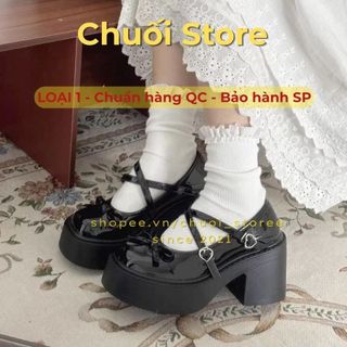 Giày cao gót nữ da PU tổng hợp dệt vải đế cao su nhẹ nhàng tinh tế thanh lịch nữ tính